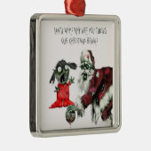 Cindy Boo Hoo Metalen Ornament (Rechts)