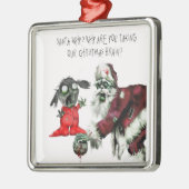 Cindy Boo Hoo Metalen Ornament (Links)