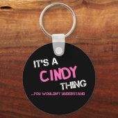 Cindy ding dat je sleutelhanger niet zou begrijpen (Voorkant)