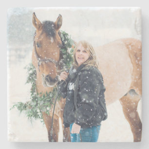 Cindy en Irish Marble Stone Onderzetter - Design A