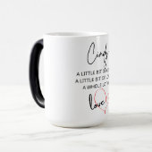 Cindy kleurrijke liefde magische mok (Voorkant links)