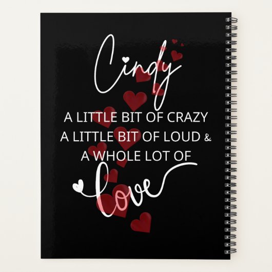Cindy Lotta Love Planner (Achterkant)