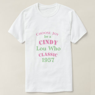Cindy Lou die klassieke PG  T-shirt