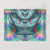 CINDY LOU ~ Oozing Pastels ~ 3D Fractal Design ~ Briefkaart (Voorkant)