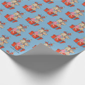 Cindy Lou Who and Max on a Present Cadeaupapier (Hoek)