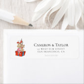 Cindy Lou Who and Max on a Present Etiket (Insitu)