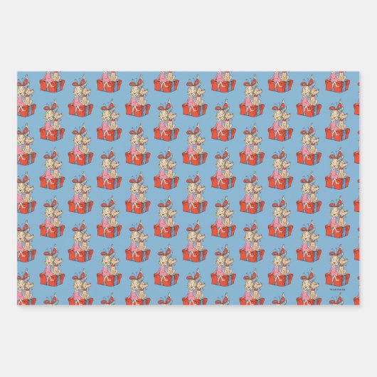 Cindy Lou Who and Max on a Present Inpakpapier Vel (Voorkant)