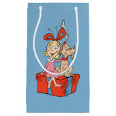 Cindy Lou Who and Max on a Present Klein Cadeauzakje (Voorkant)