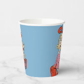 Cindy Lou Who and Max on a Present Papieren Bekers (Links)