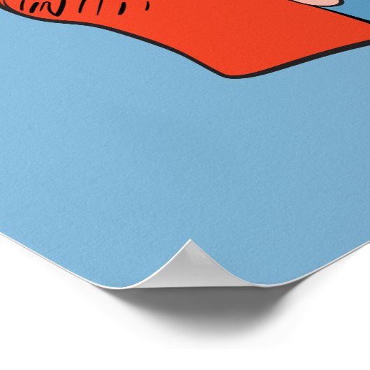 Cindy Lou Who and Max on a Present Poster (Hoek)