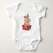 Cindy Lou Who and Max on a Present Romper (Voorkant)