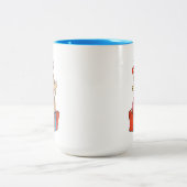 Cindy Lou Who and Max on a Present Tweekleurige Koffiemok (Center)