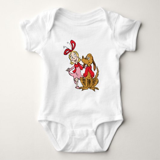 Cindy Lou Who and Max the Dog Romper (Voorkant)