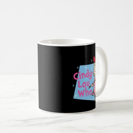 Cindy Lou Who Candy Cane T Shirt  Koffiemok (Voorkant rechts)