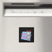 Cindy Lou Who Candy Cane T Shirt  Magneet (Insitu (Vaatwasser))