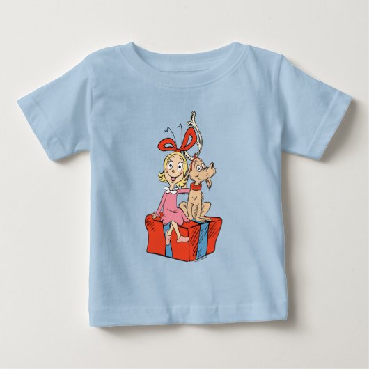 Cindy Lou Who en Max op een cadeau (Voorkant)