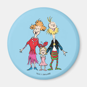 Cindy Lou Who's familieportret Magneet