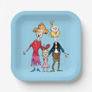 Cindy Lou Who's familieportret Papieren Bordje