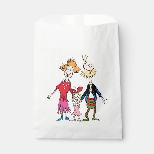 Cindy Lou Who's Family Portrait Bedankzakje (Voorkant)