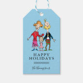 Cindy Lou Who's Family Portrait Cadeaulabel (Voorkant)