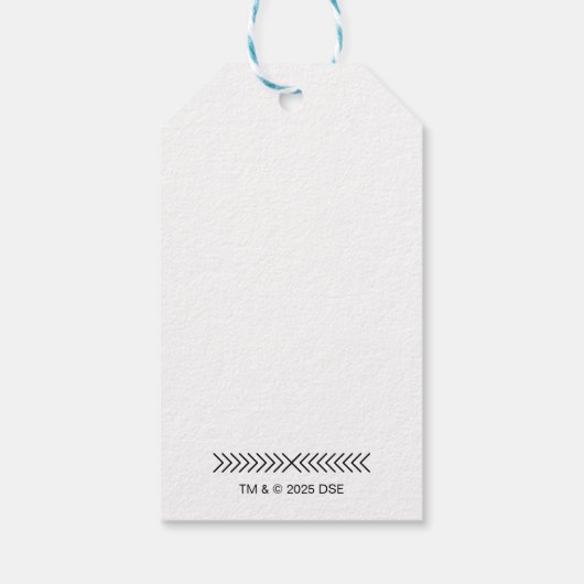 Cindy Lou Who's Family Portrait Cadeaulabel (Achterkant)