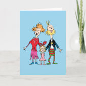Cindy Lou Who's Family Portrait Kaart (Voorkant)