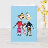 Cindy Lou Who's Family Portrait Kaart (Gele Bloem)