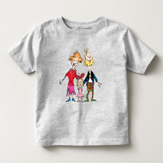 Cindy Lou Who's Family Portrait Kinder Shirts (Voorkant)