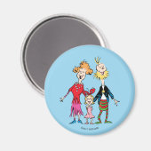 Cindy Lou Who's Family Portrait Magneet (Voorkant / Achterkant)