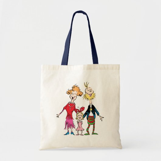 Cindy Lou Who's Family Portrait Tote Bag (Voorkant)