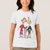Cindy Lou Who's Family Portrait Tri-Blend Shirt (Voorkant)