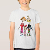 Cindy Lou Who's Family Portrait Tri-Blend Shirt (Voorkant)