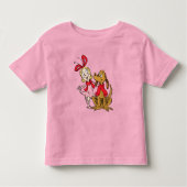 Cindy Lou Wie en Max de Hond Kinder Shirts (Voorkant)