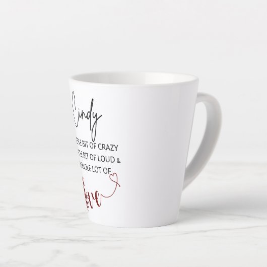 Cindy Love Latte Mok (Rechterhoek)