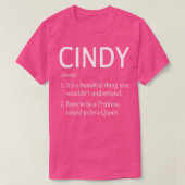 Cindy Naam Gift 145 T-shirt (Design voorkant)