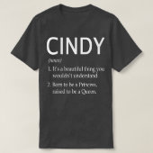 Cindy Naam Gift 82 T-shirt (Design voorkant)