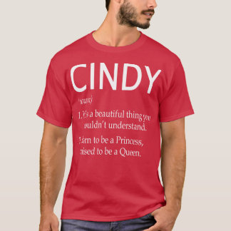 Cindy Name Gift T-shirt