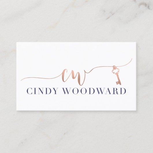 Cindy Woodward  Visitekaartje (Voorkant)