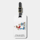 Cindy's Baking Angels Bagagelabel! Bagagelabel (Voorkant verticaal)