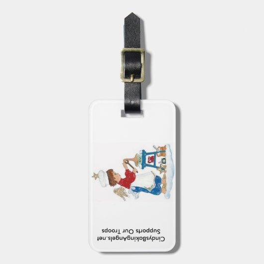 Cindy's Baking Angels Bagagelabel! Bagagelabel (Voorkant verticaal)