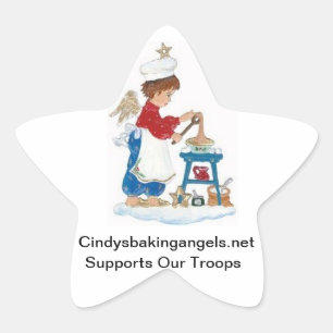 Cindy's Baking Angels Goodie Box Stickers! Ster Sticker