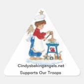 Cindy's Baking Angels Stickers! Sticker (Voorkant)