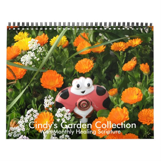 Cindy's Tuingkalender met Healing Scriptures Kalender (Hoes)