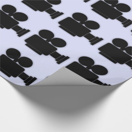 CINE CAMERA ICON PATTERN CADEAUPAPIER (Hoek)