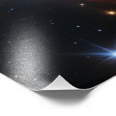 Cineastische Kosmische Ringen Nevel Foto Afdruk (Hoek)