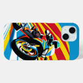 Cineastische motorrit door de gouden uur Case-Mate iPhone case (Achterkant (horizontaal))