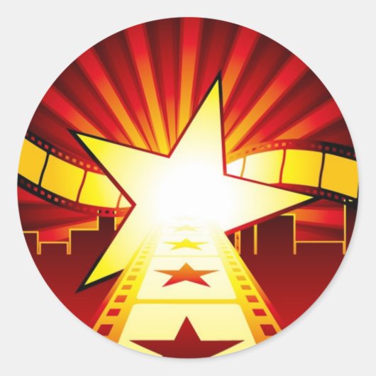 CINEMA7 RONDE STICKER (Voorkant)