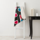 Cinema, 3d glazen patroon, naadloos. sherpa deken (In situ)