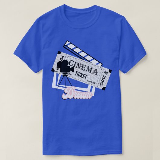 Cinema Dreams Nostalgie T-shirt (Design voorkant)
