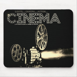 CINEMA: Film Camera Mousepad Muismat